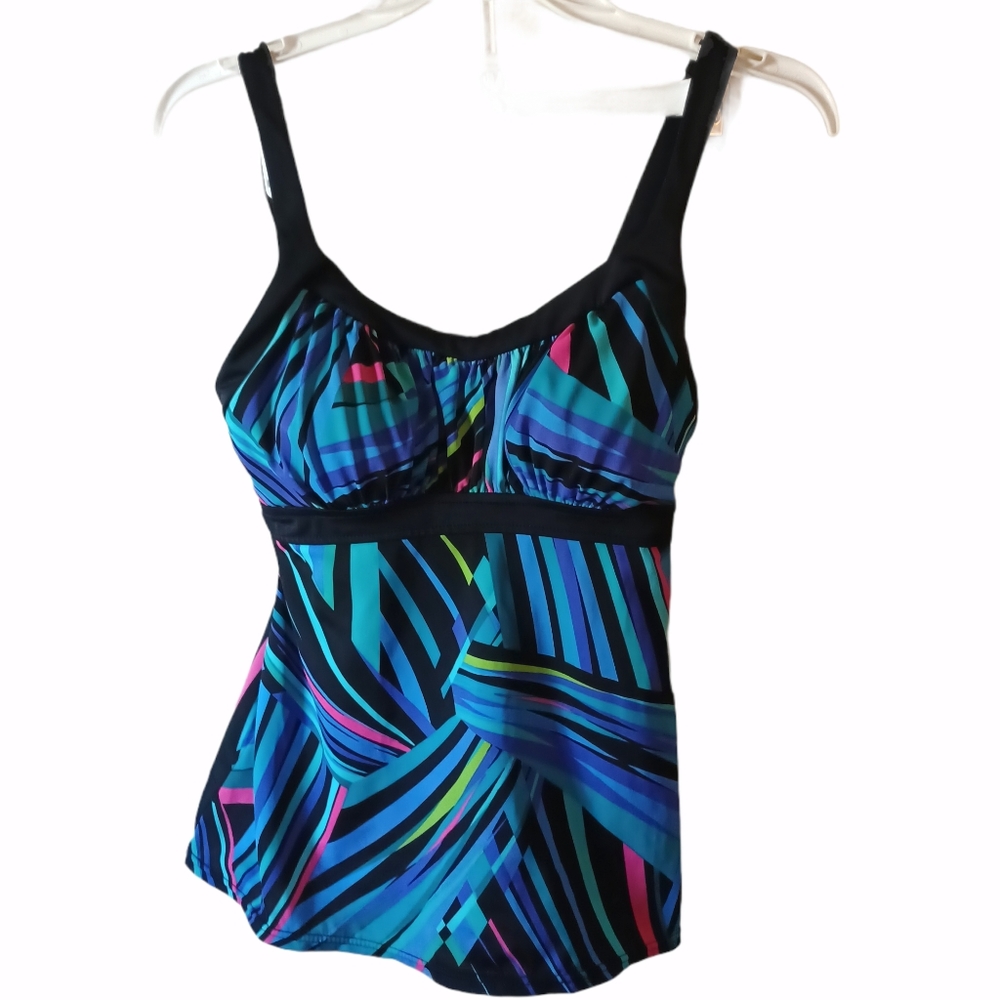 Caribbean Joe swim tankini sz 12